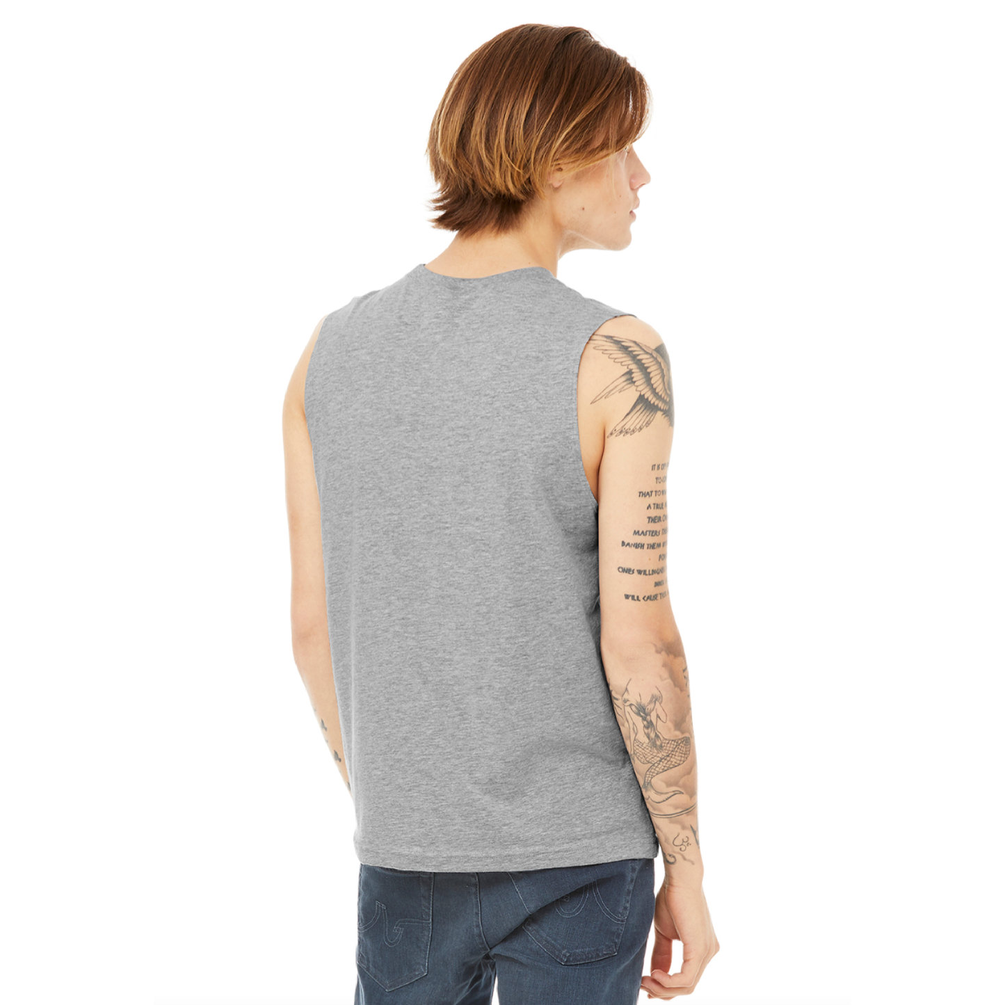 Bella + Canvas Muscle Tank - Athletic Gray