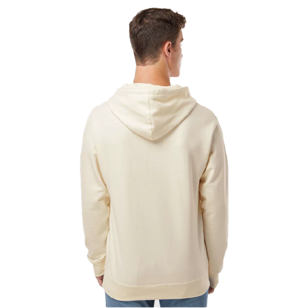 Unisex Independent Trading Midweight Hooded Sweatshirt - Bone