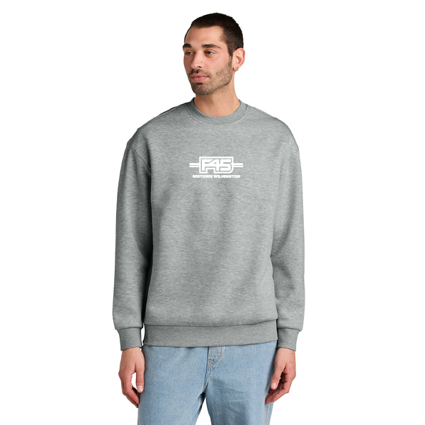 District® V.I.T.™ Heavyweight Fleece Crew - Light Heather Grey