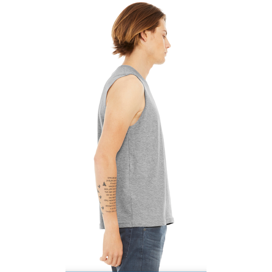 Bella + Canvas Muscle Tank - Athletic Gray