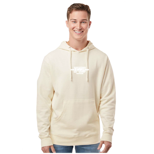 Unisex Independent Trading Midweight Hooded Sweatshirt - Bone