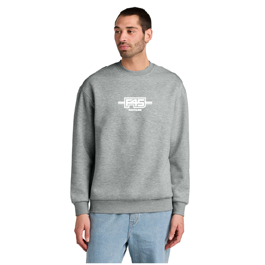District® V.I.T.™ Heavyweight Fleece Crew - Light Heather Grey