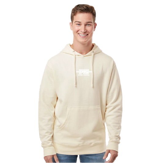 Unisex Independent Trading Midweight Hooded Sweatshirt - Bone