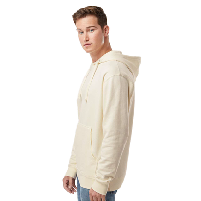 Unisex Independent Trading Midweight Hooded Sweatshirt - Bone