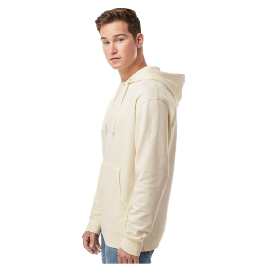 Unisex Independent Trading Midweight Hooded Sweatshirt - Bone